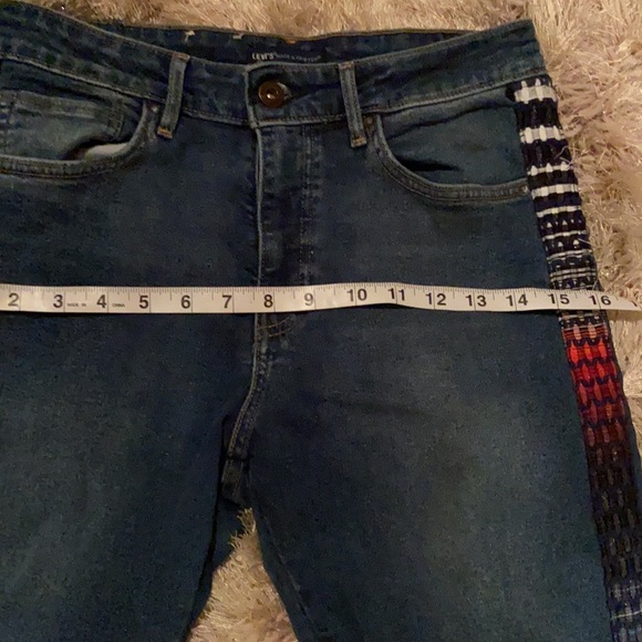 Levi’s 721 High Rise Embroidered Skinny Jeans 28 - Picture 13 of 13